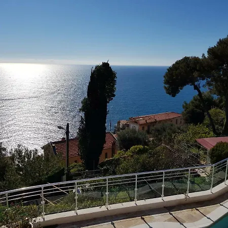 아파트 Vue Mer.tranquilite.cap D'ail A 10 Mn De Monaco *