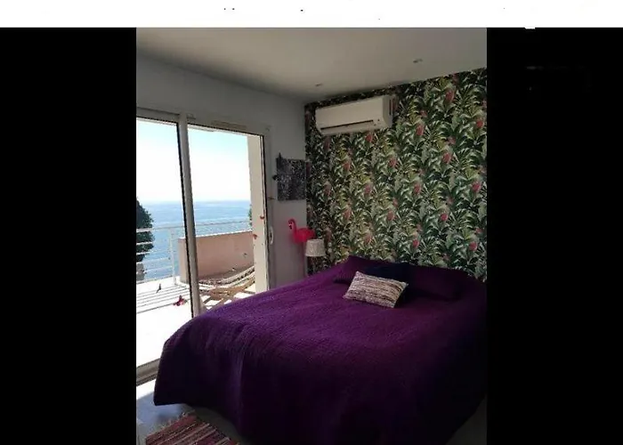 Vue Mer.tranquilité.cap D'ail à 10 Mn De Monaco *