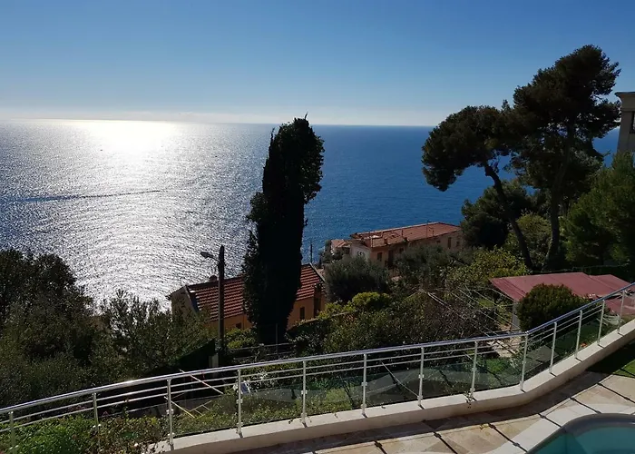 Appartamento Vue Mer.tranquilité.cap D'ail à 10 Mn De Monaco *